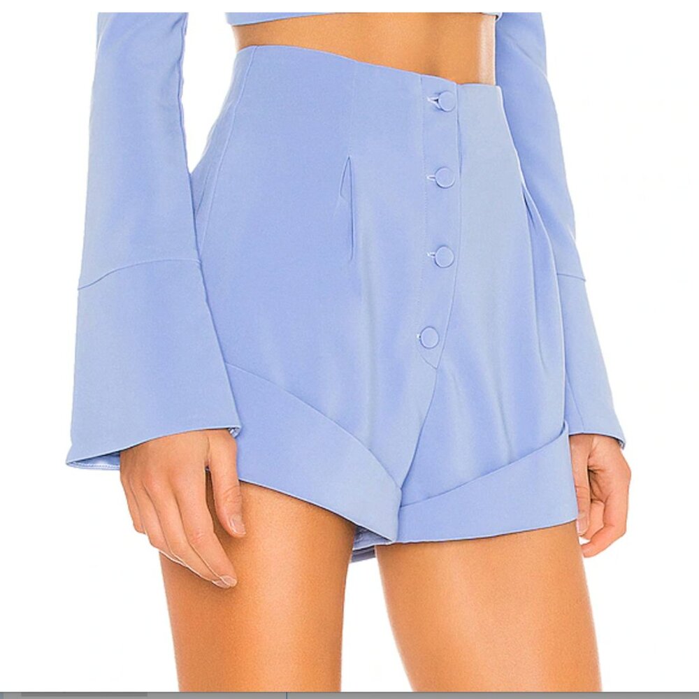 Camila Coelho Paulina Short Periwinkle Blue Size M